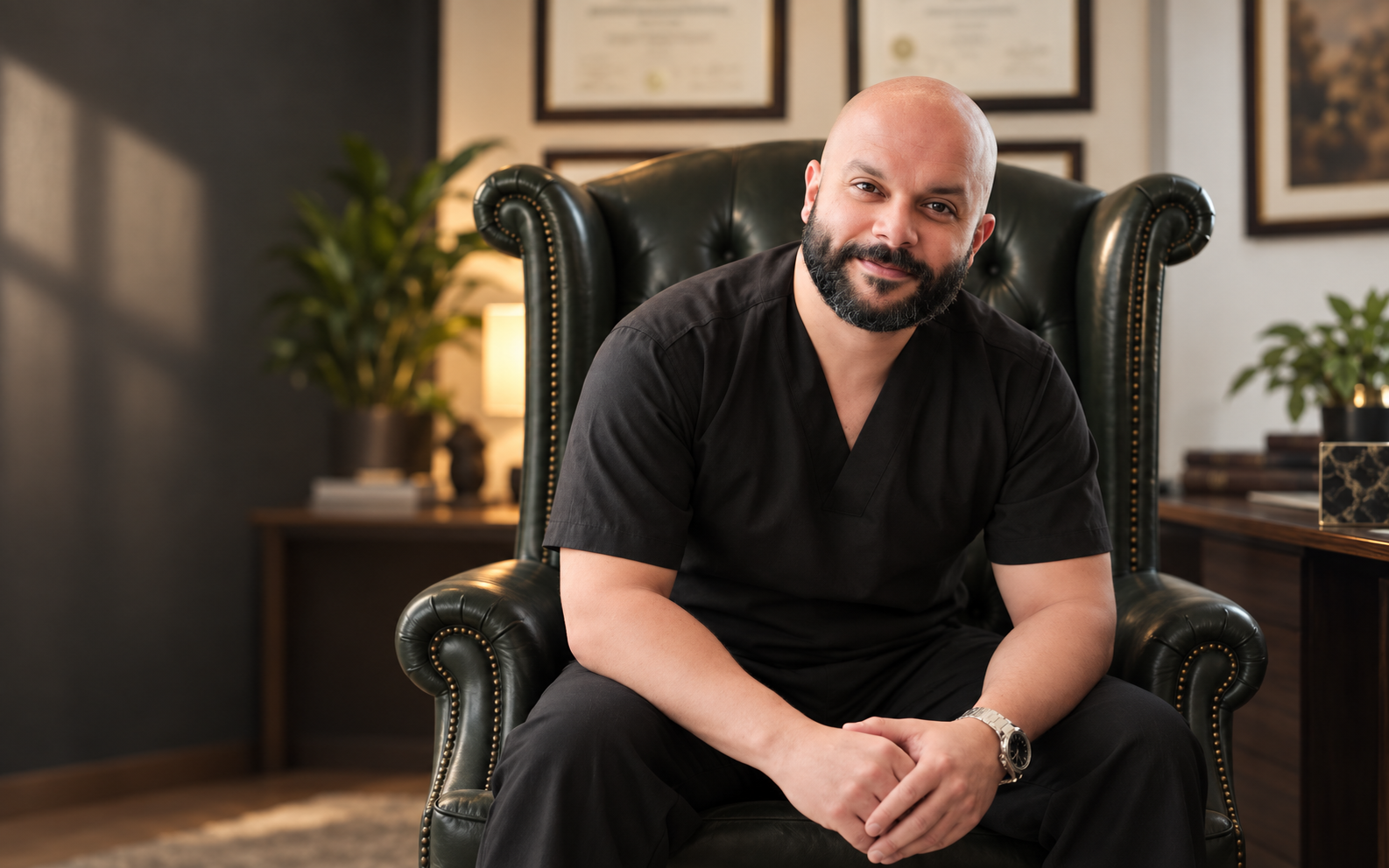 Dr. Hashem Al-Fakhouri, consultant psychiatrist and addiction specialist in Amman, Jordan